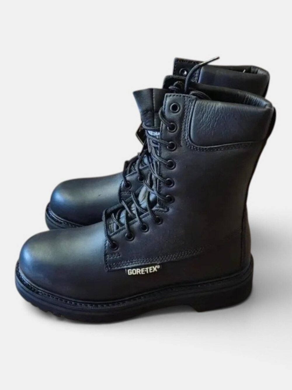 NEW Matterhorn Black Invincible Safety Boot Gore-Tex Size 6 Mens / 8 Womens Wide